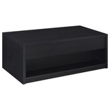 Knapp 2-Piece Lift Top Coffee Table Set Black