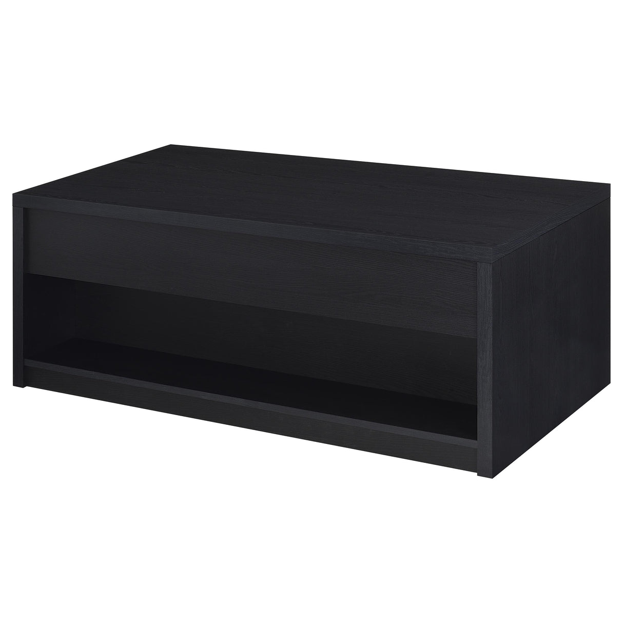 Knapp 2-Piece Lift Top Coffee Table Set Black