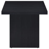 Max Square Engineered Laminate End Table in Black