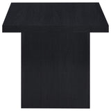 Max Square Engineered Laminate End Table in Black