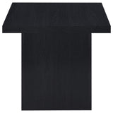 Max Square Engineered Laminate End Table in Black