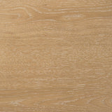 Ottowa 2-Piece Round Wood Coffee Table Set Light Oak