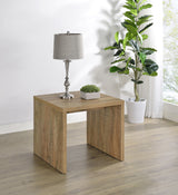 Canoga Engineered Wood Accent Side Table - Mango