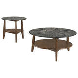 Bradley 2-Piece Round SmartTop Coffee Table Set