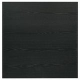 Decker Square Black End Table