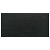 Decker 47-Inch Rectangular Cocktail Coffee Table Black