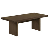 Decker 47-Inch Rectangular Cocktail Coffee Table in Walnut