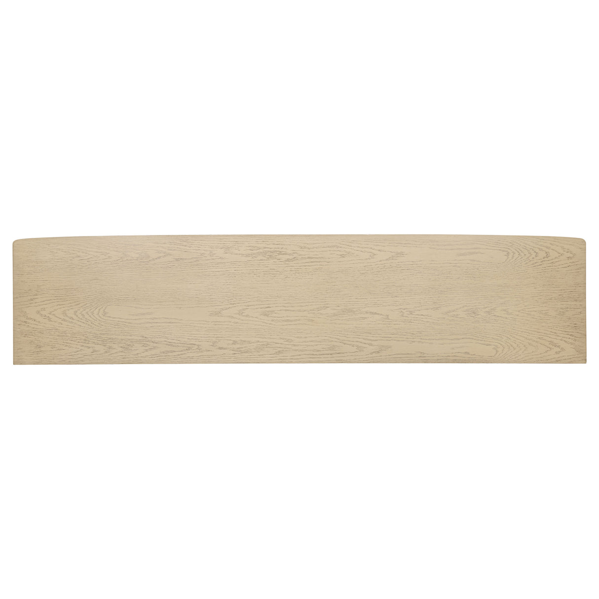 Kailani 79-Inch 4-Door Cane TV Stand, Beige Oak