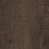 Dark Rustic Mango End Table with True Square Edge