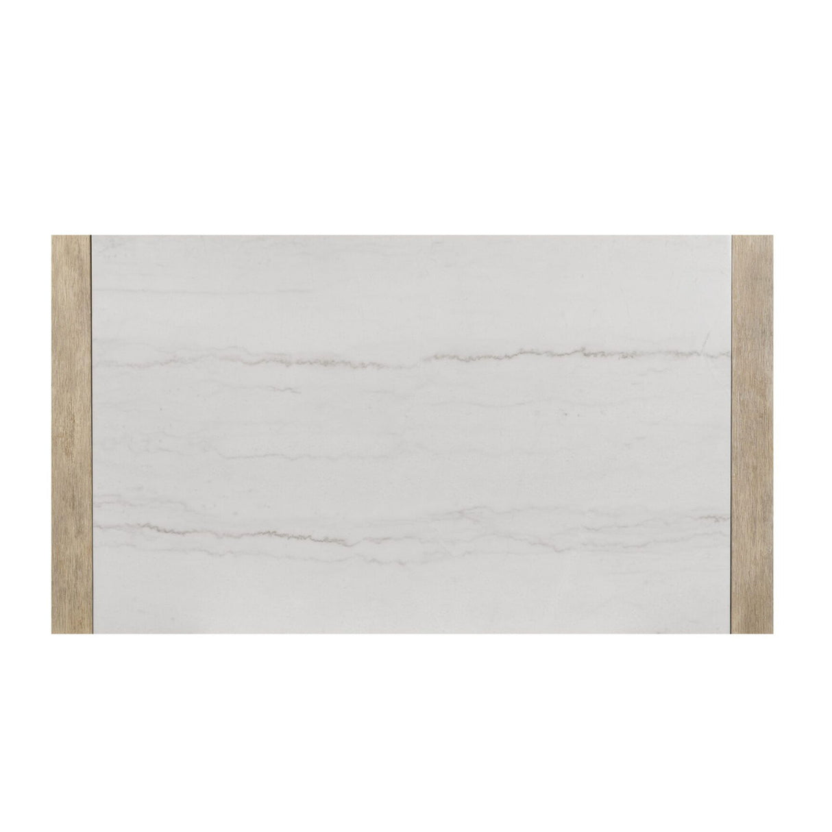 Vanilla - Real Marble Dining Table And Chair Set With Upholstery - Beige / Natural