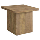Devar 2-Piece Square Coffee and End Table Set Mango