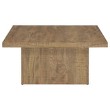 Devar 2-Piece Square Coffee and End Table Set Mango