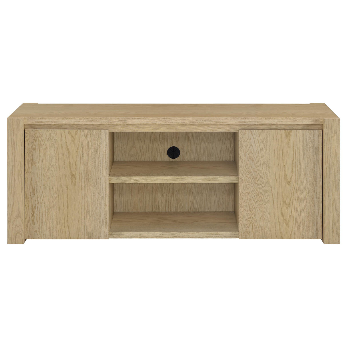 Laurelton 3-Piece Entertainment Center Light Oak