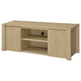Laurelton 3-Piece Entertainment Center Light Oak