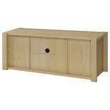 Laurelton 3-Piece Entertainment Center Light Oak