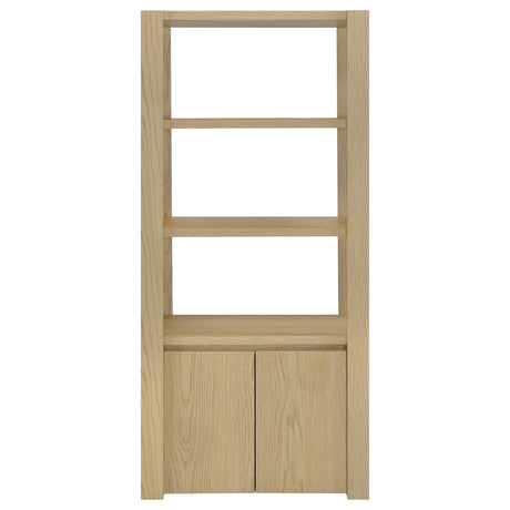 Laurelton 3-Shelf Media Tower Light Oak