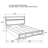 Corbin - Glittering Bedroom Set