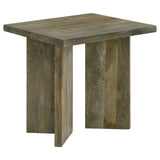 Andando 2-Piece Coffee and End Table Set Mango Brown