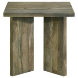 Andando 2-Piece Coffee and End Table Set Mango Brown