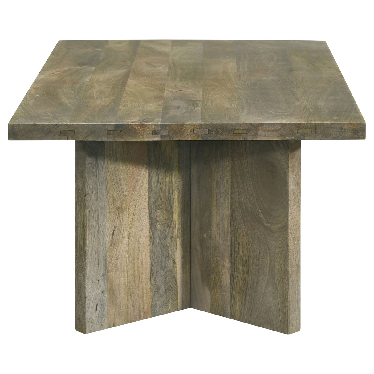 Andando 2-Piece Coffee and End Table Set Mango Brown