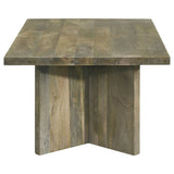 Andando 2-Piece Coffee and End Table Set Mango Brown