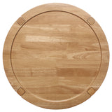 Camillo 2-Piece Round Coffee and End Table Set, Maple