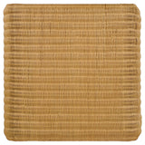Cahya Square Woven Rattan End Table Natural