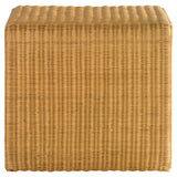 Cahya 2-Piece Rattan Coffee and End Table Set, Natural