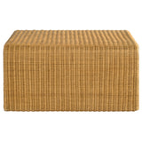 Cahya 2-Piece Rattan Coffee and End Table Set, Natural