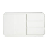 Sideboard, Wide Storage With 2 Doors And 3 Drawers