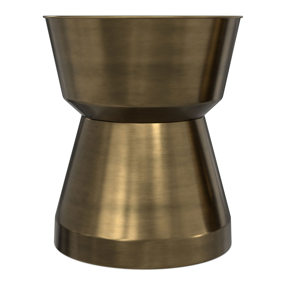 Allegra - Side Table - Antique Brass