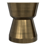 Allegra - Side Table - Antique Brass