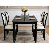 Upholstered & Round Back Dining Chairs (Set of 2)