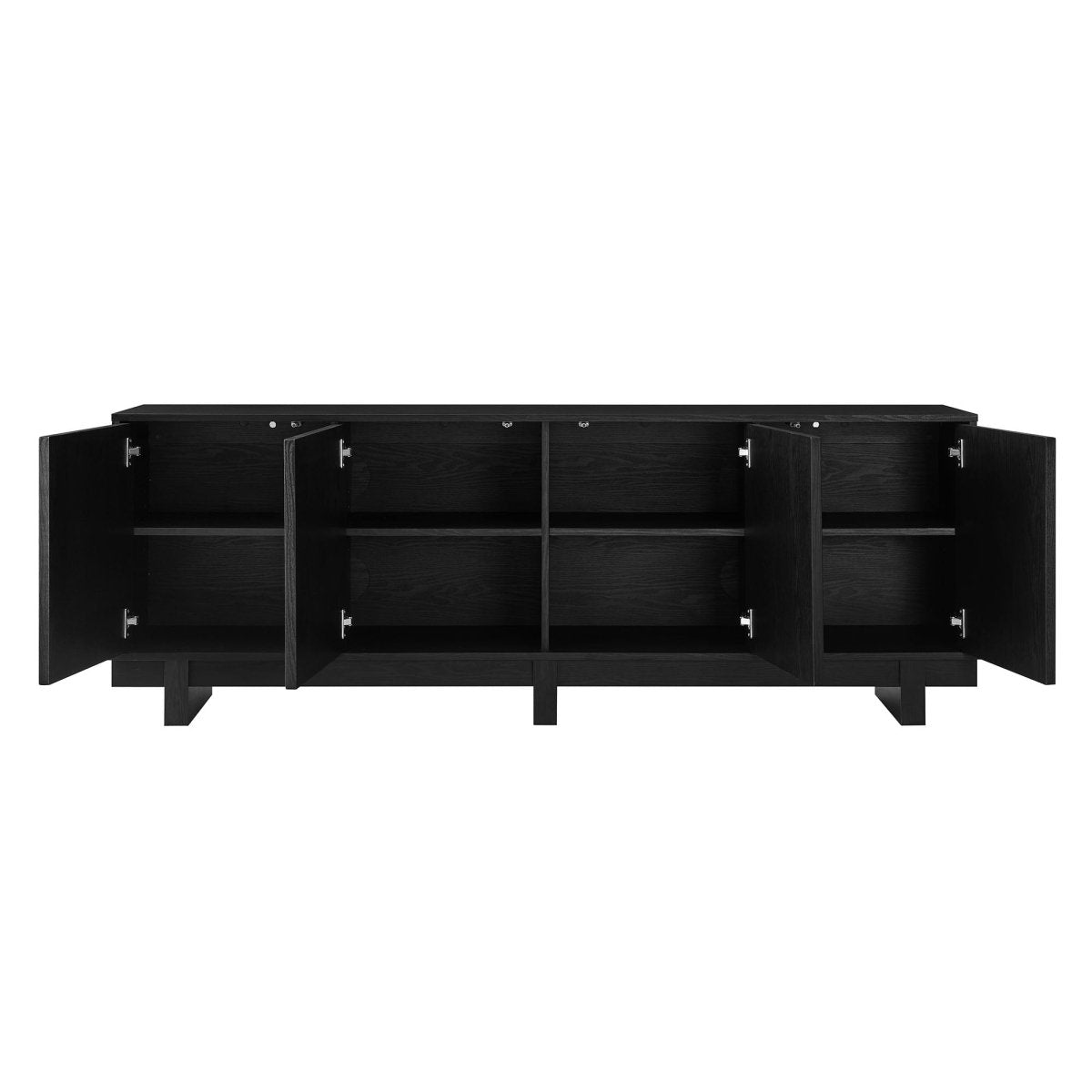 71 Inch Sculptural Grid TV Stand - TV Stands available at Alpine Outlets in Denver