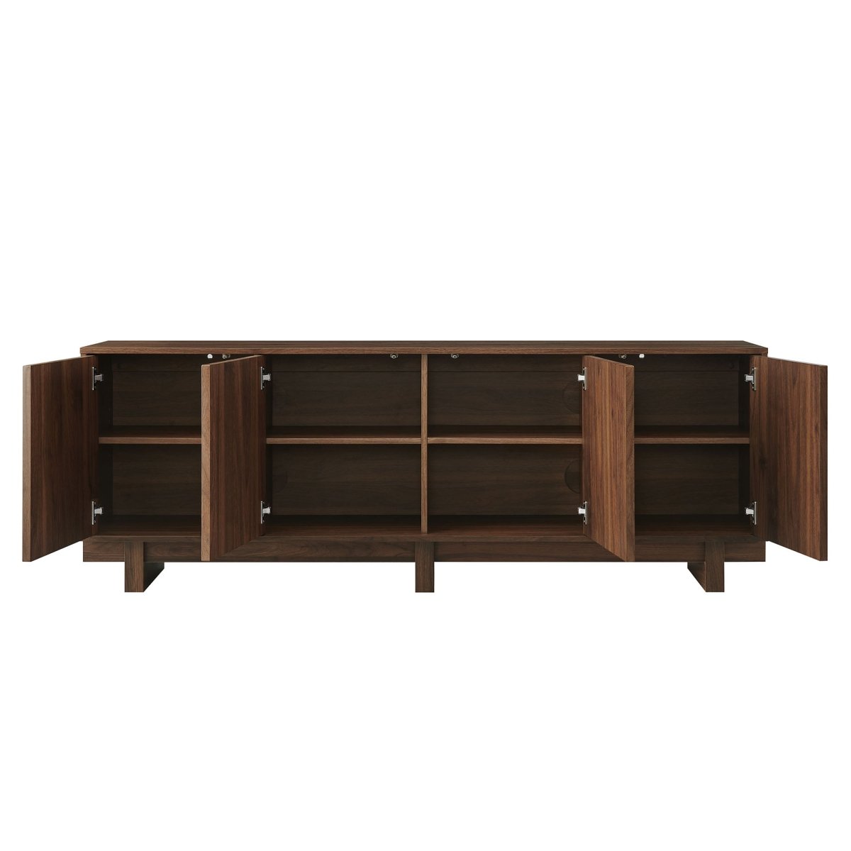 71 Inch Sculptural Grid TV Stand - TV Stands available at Alpine Outlets in Denver