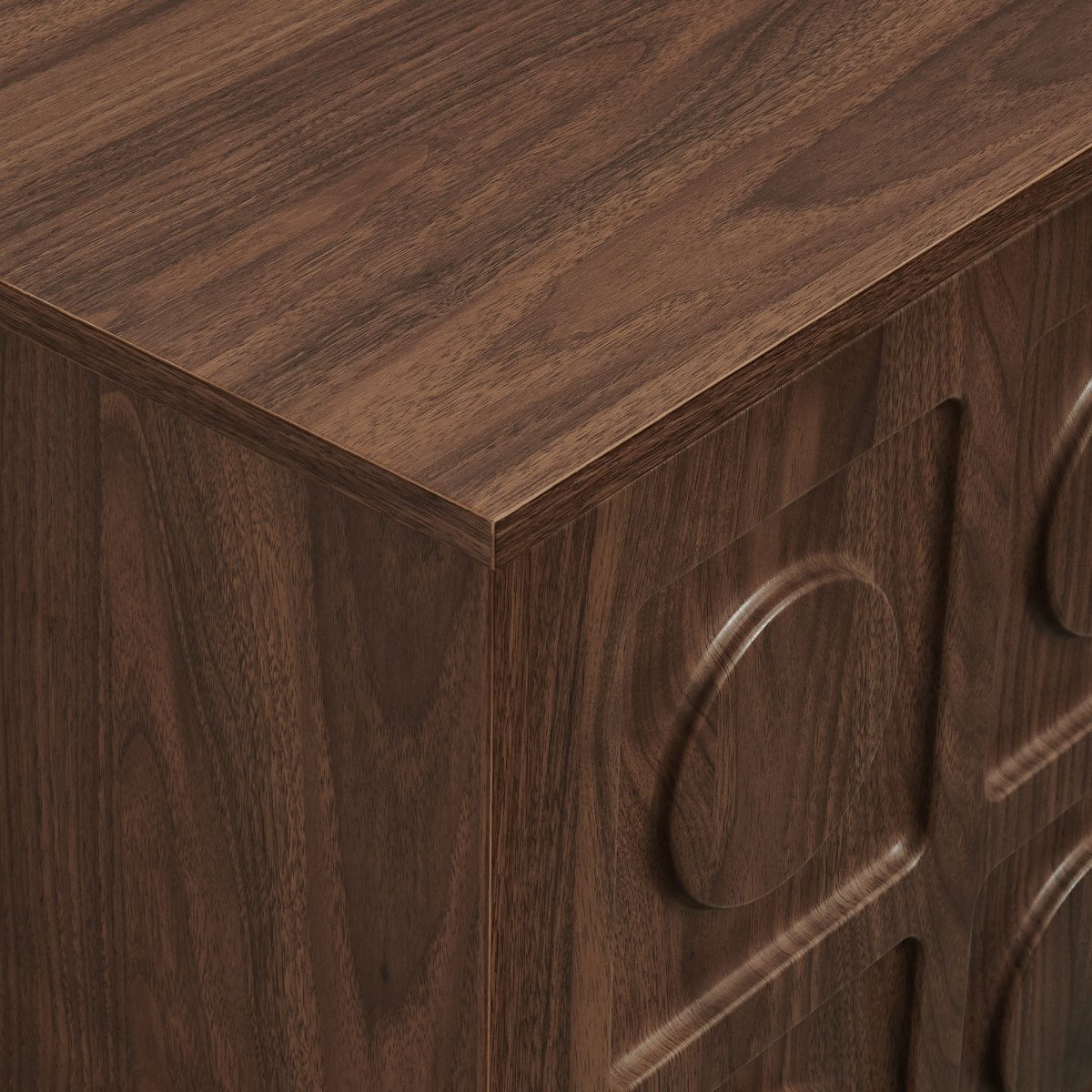 71 Inch Sculptural Grid TV Stand - TV Stands available at Alpine Outlets in Denver