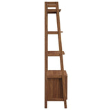 71" Slim Tiered Display Bookshelf with Concealed Storage - Bookcases available at Alpine Outlets in Denver