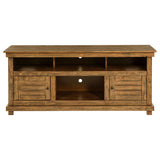 Payne 60-Inch TV Stand Media Console Distressed Brown