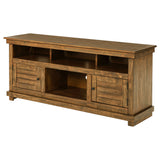 Payne 60-Inch TV Stand Media Console Distressed Brown