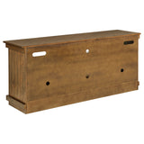 Payne 60-Inch TV Stand Media Console Distressed Brown
