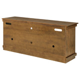Payne 60-Inch TV Stand Media Console Distressed Brown
