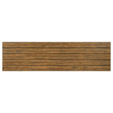 Payne 60-Inch TV Stand Media Console Distressed Brown