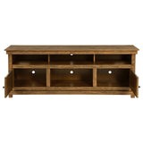 Payne 70-Inch TV Stand Media Console in Distressed Brown