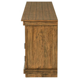 Payne 70-Inch TV Stand Media Console in Distressed Brown