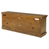 Payne 70-Inch TV Stand Media Console in Distressed Brown
