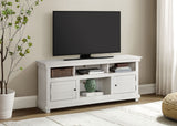 Payne 60-Inch TV Stand Media Console Distressed White