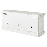 Payne 60-Inch TV Stand Media Console Distressed White