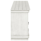 Payne 60-Inch TV Stand Media Console Distressed White