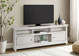 Payne 70-Inch TV Stand Media Console Distressed White
