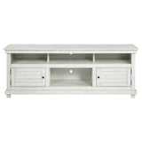 Payne 70-Inch TV Stand Media Console Distressed White